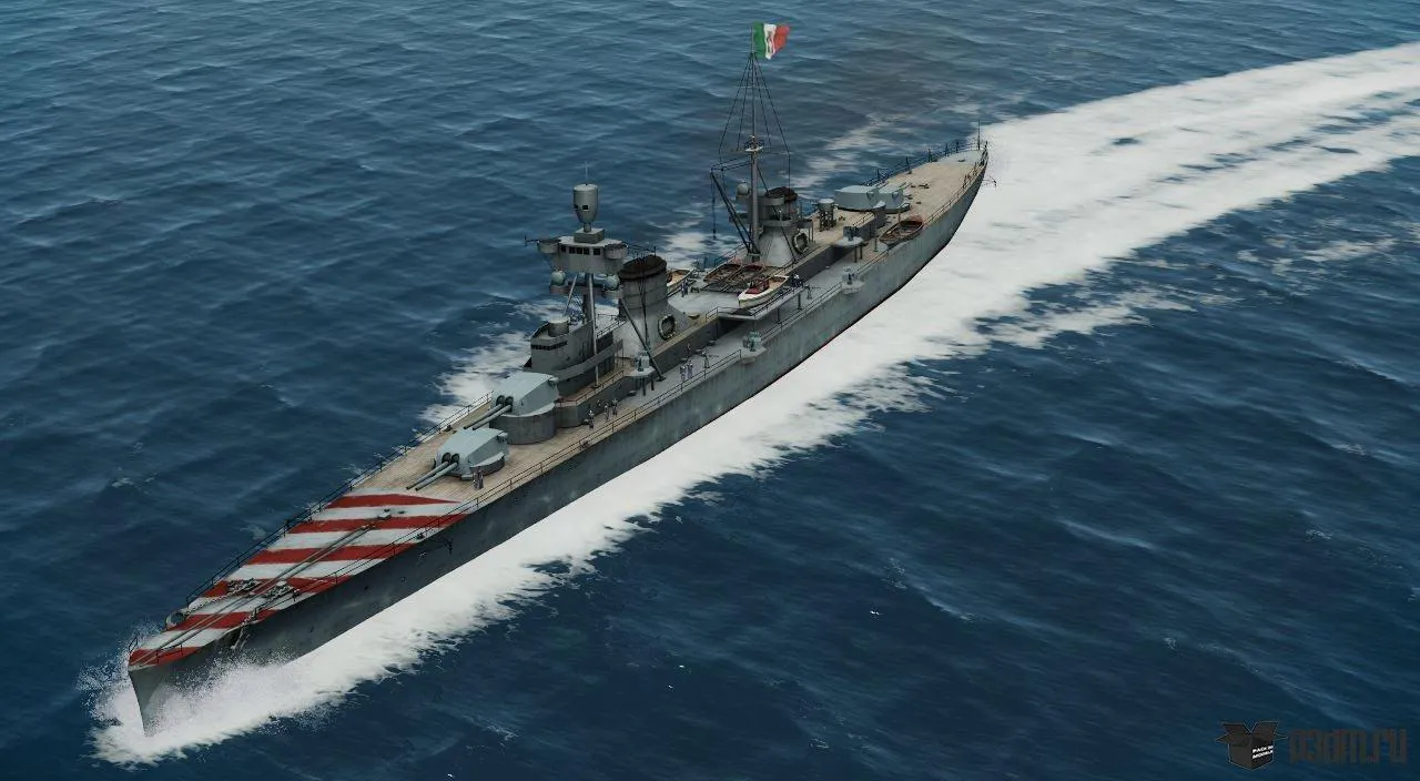 ships 3d models - Trento Heavy Cruiser - Trento Heavy Cruiser