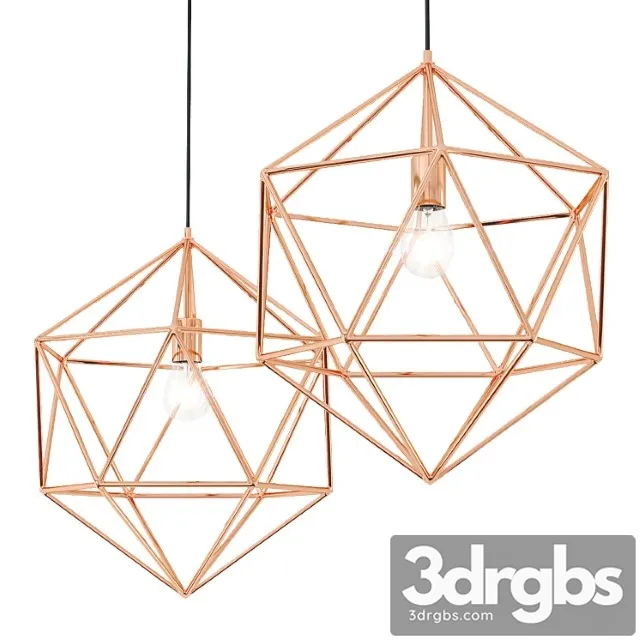 Shiraleah Gil Pendant Copper 3D Model Free