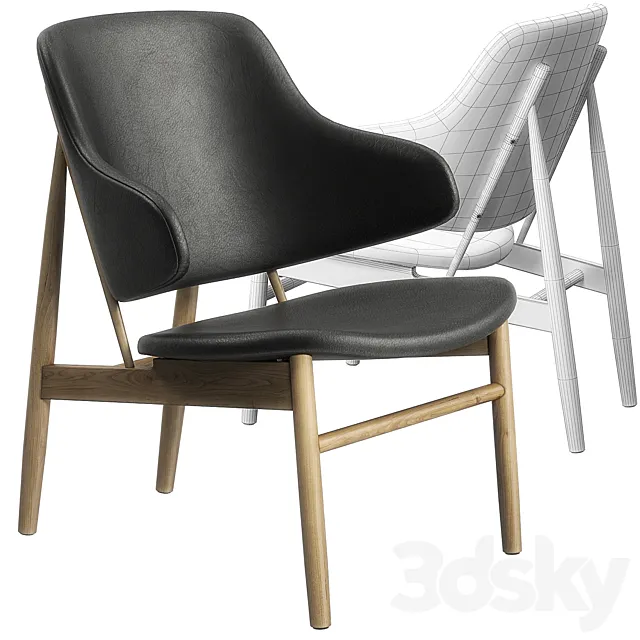 Shiraz lounger armchair 3DModel