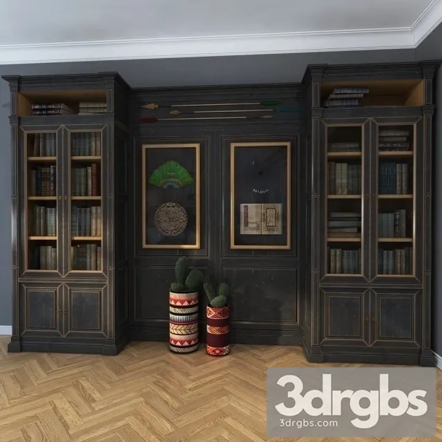 Shkaf AM Classic 01 3D Model Free