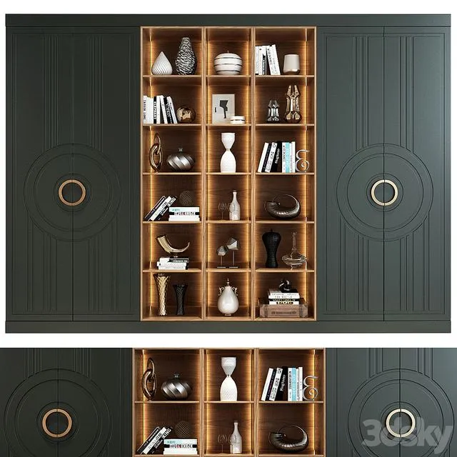Shkafulkin Shkaf Vstroennyy Kyara 3D Model