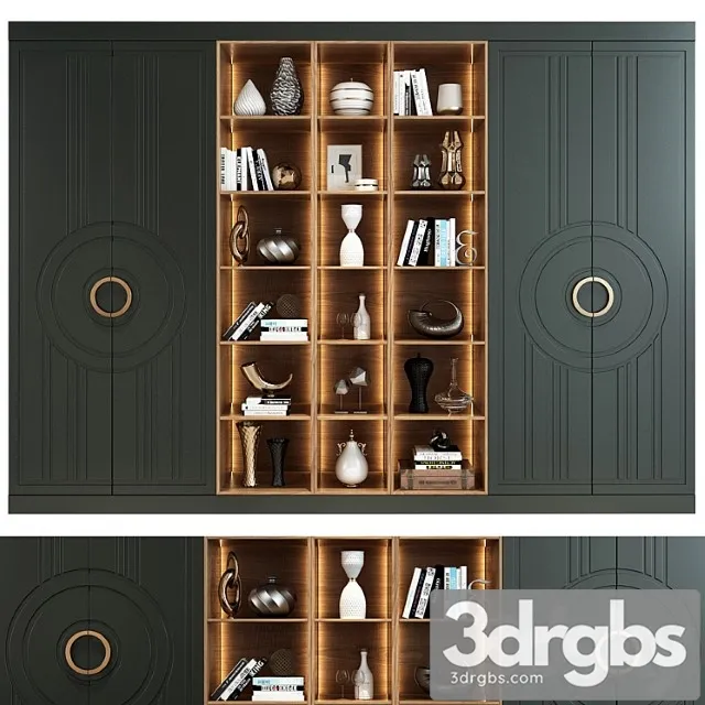 Shkafulkin shkaf vstroennyy kyara 3D Model Free
