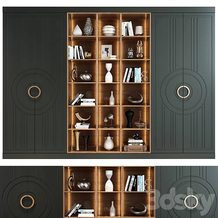 Shkafulkin Shkaf Vstroennyy Kyara 3D Model Free