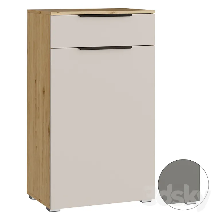 Shoe rack Avilton-3 3D Model Free