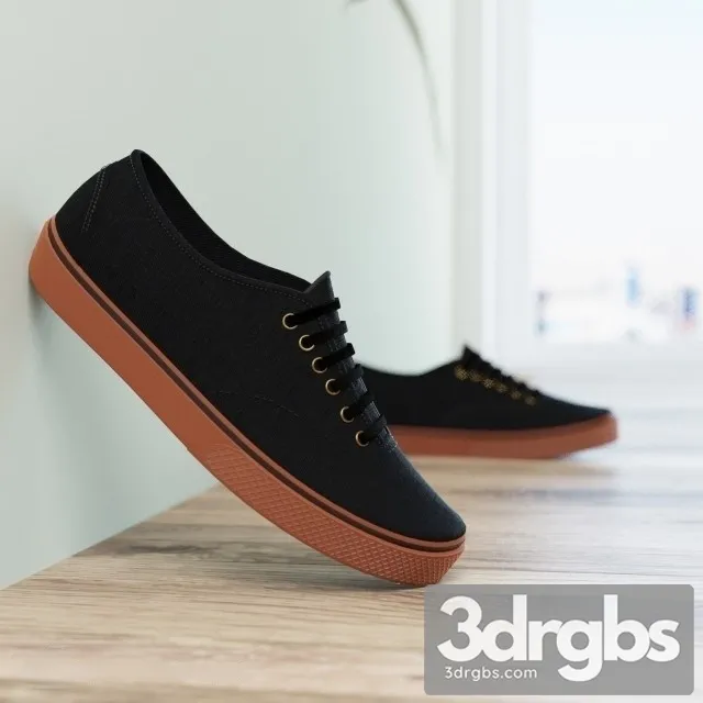 Shoes Vans 3D Model Free