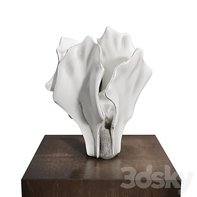 Shoko koike White form A 2018 sculpture 3DModel