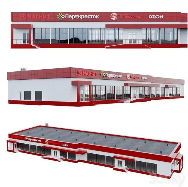 Shop 3D Model