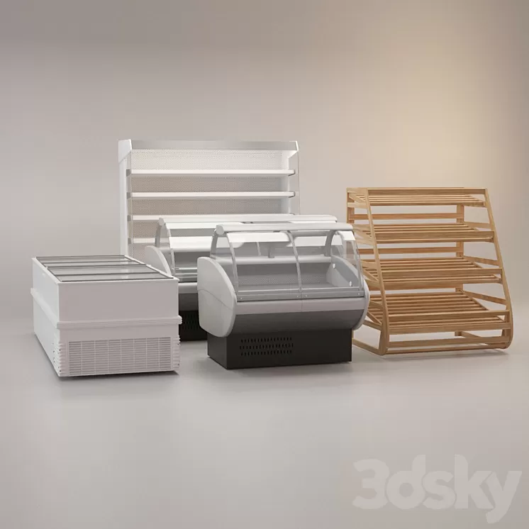 Shop equipment 3D Model