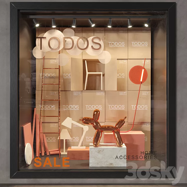 Shop_Window 3D Model
