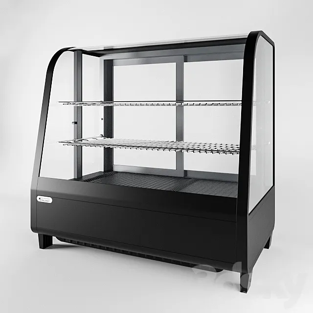 Show-window refrigerating desktop Stalgast 3D Model