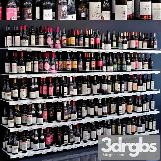 Showcase 008. alcohol 3D Model Free