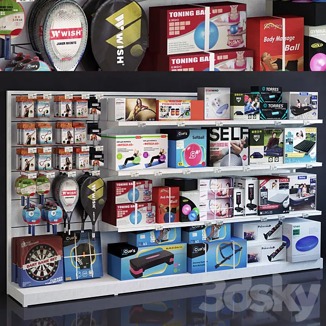 Showcase 041 Sport 3D Model