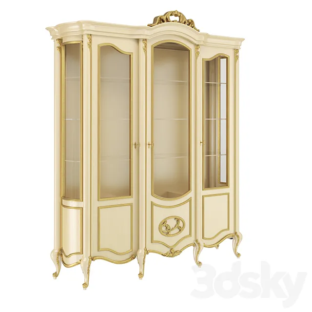 Showcase 3 doors Frandiss Coll. C 2017 3D Model