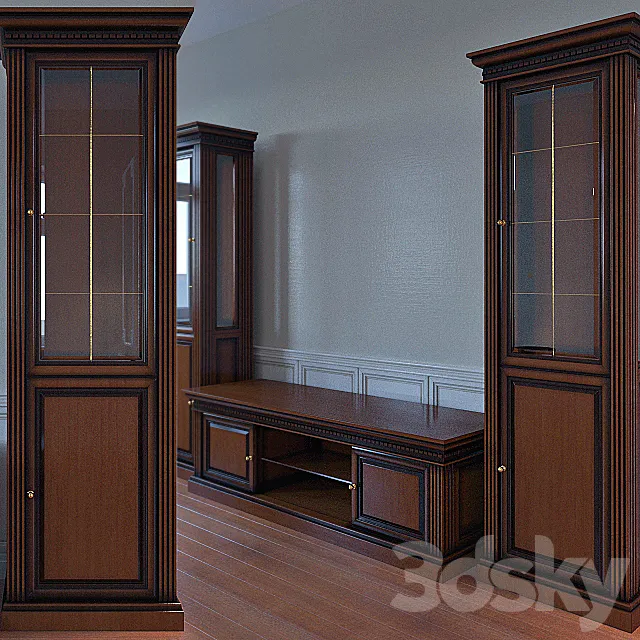 Showcase. bedside TV 3DModel