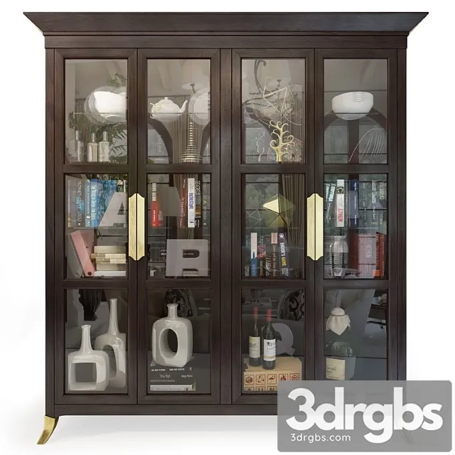 Showcase capricci. cabinet by prestige 3D Model Free