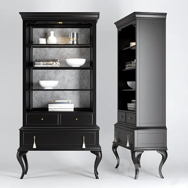 Showcase from Cynthia Rowley for Hooker Furniture 3D Model