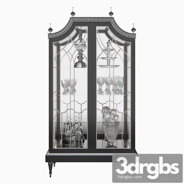 Showcase oak mg 1400 3D Model Free