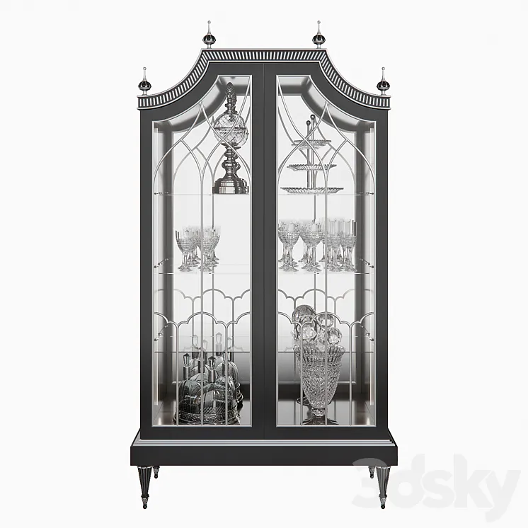 Showcase OAK MG 1400 3D Model Free