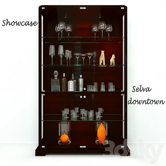 Showcase Selva downtown 3DModel