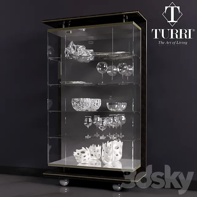 Showcase Turri 3DModel