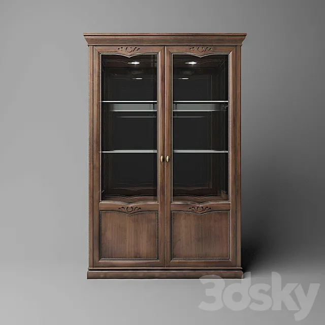 Showcase two-door Camelgroup Traditional Nostalgia Day 3D Model