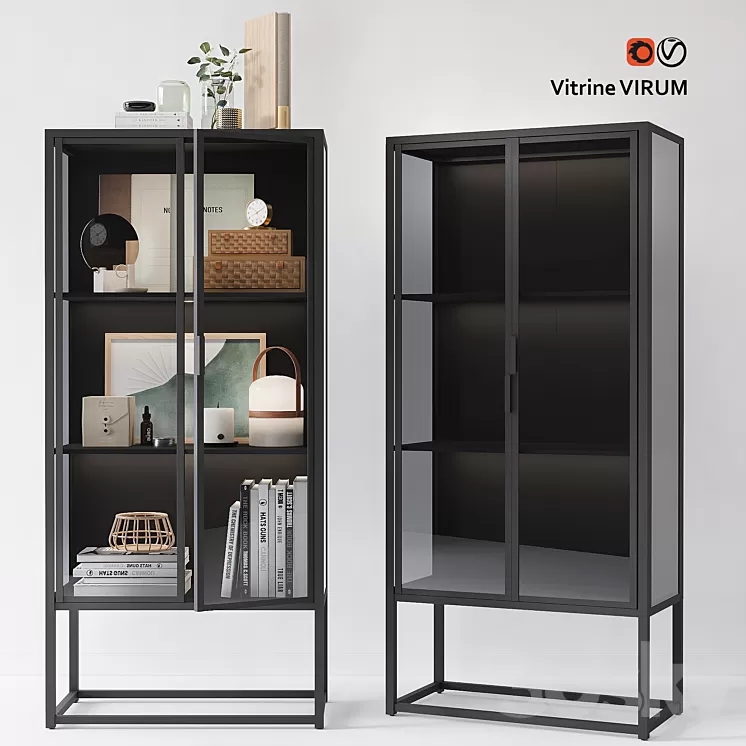 Showcase VIRUM jysk 3D Model Free