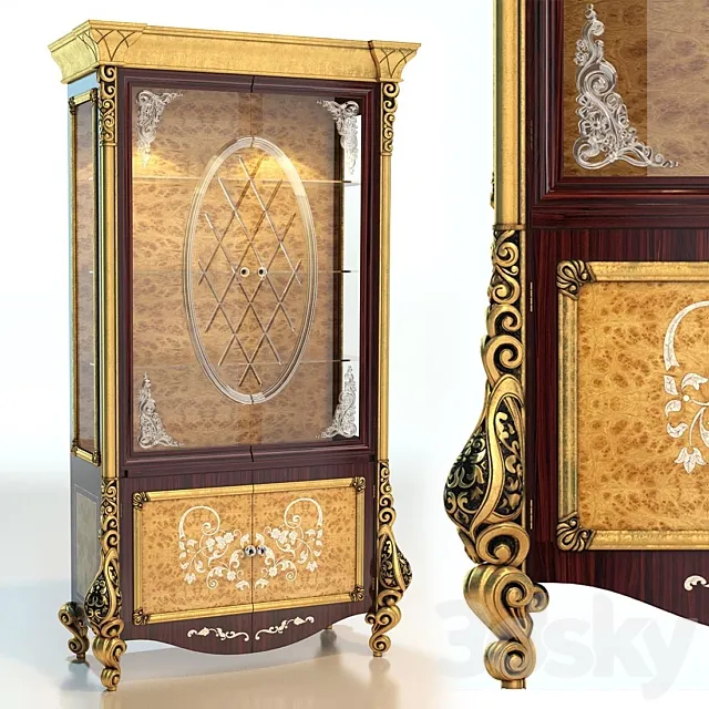 Showcases Arredamenti Royal Palace 3DModel