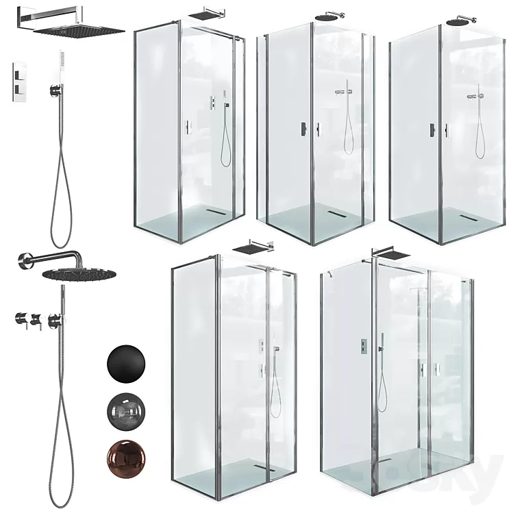 Shower 3D Model Free Download