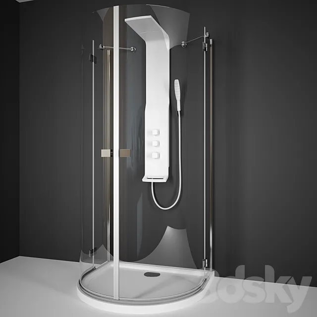 Shower Almatea P 3D Model