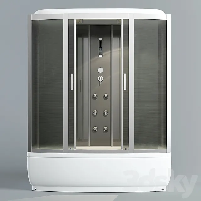 Shower cabin ARCUS AS-126 3D Model