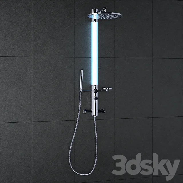 Shower complex Ozone 3DModel
