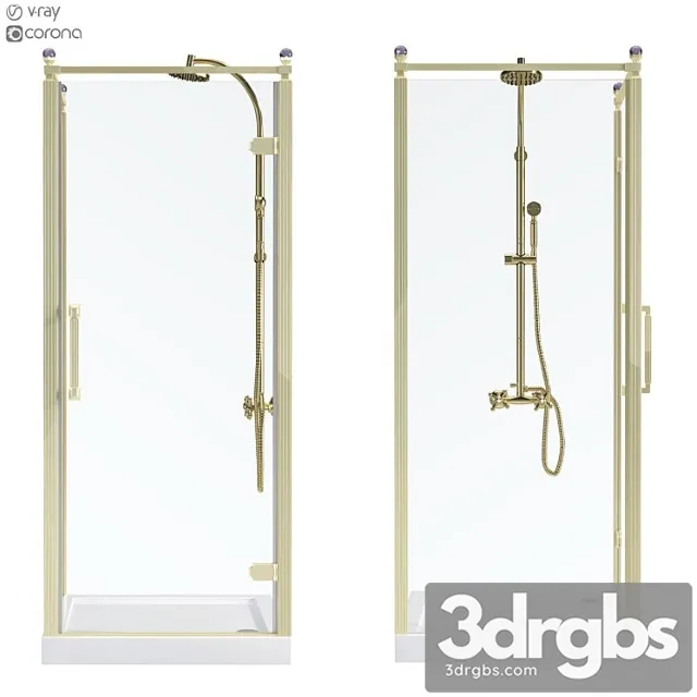 Shower corner beta cube classic nbb1221 90x90