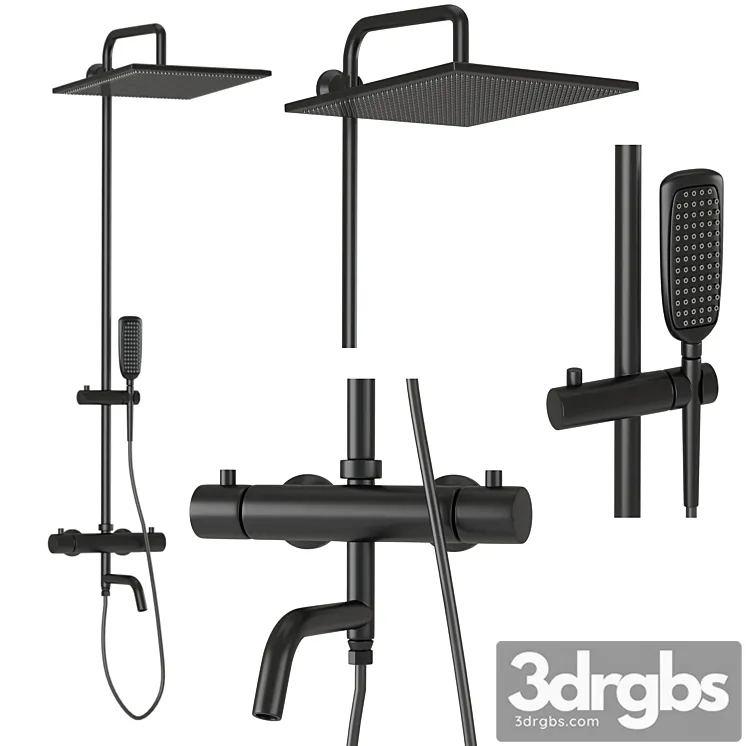 Shower Furniture1 3D Model Free