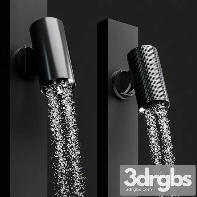 Shower Gessi Outdoor Wellness G02 3D Model Free