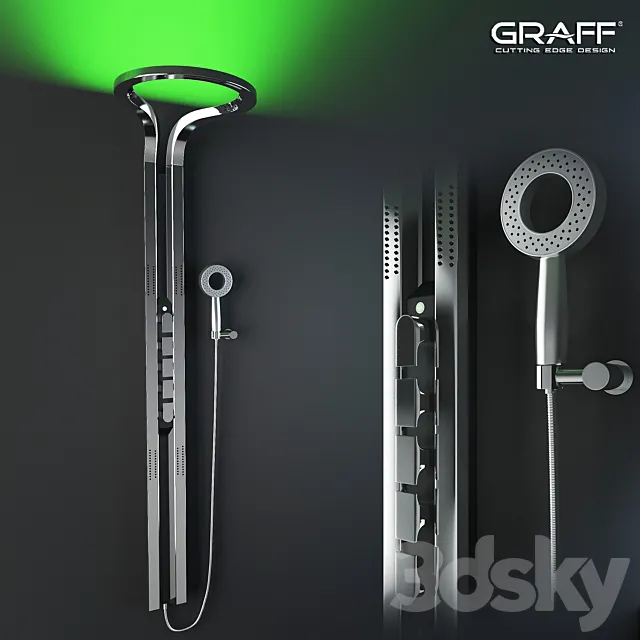 Shower-Graff Ametis 3DModel