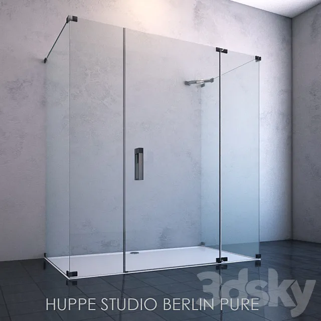 Shower HÜPPE Studio berlin pure 3DModel