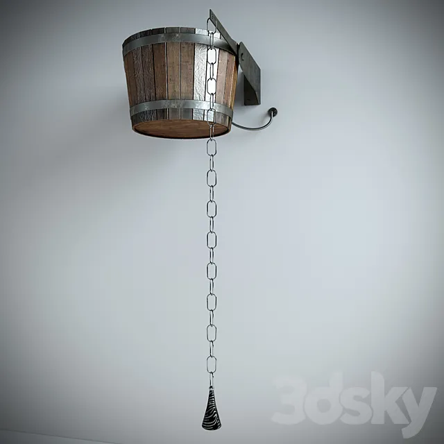 Shower oblivnoj Water Bullet Starpool srl 3D Model