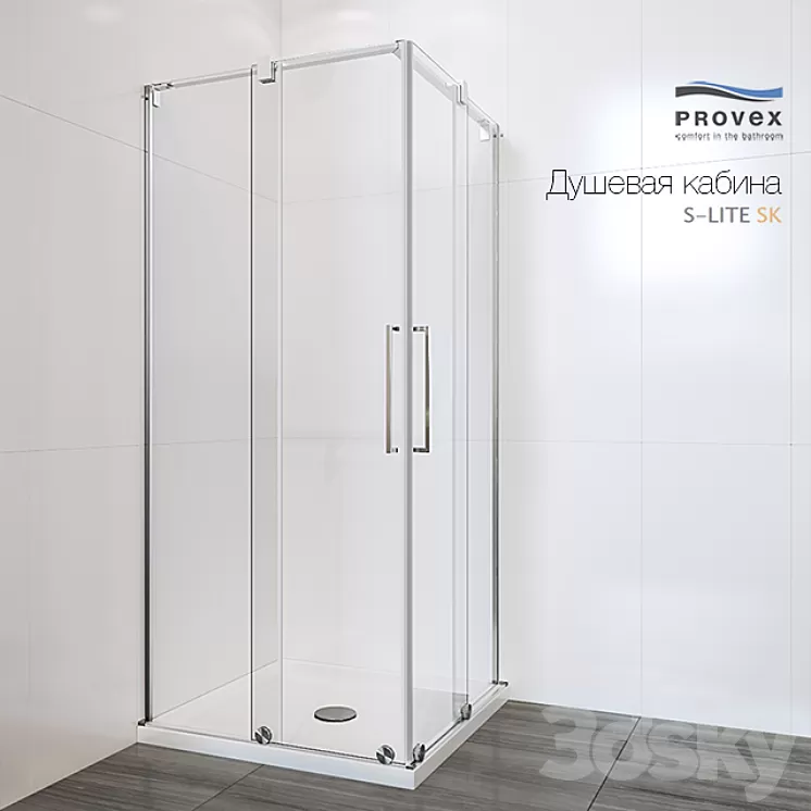 Shower PROVEX S-Lite SK 3D Model