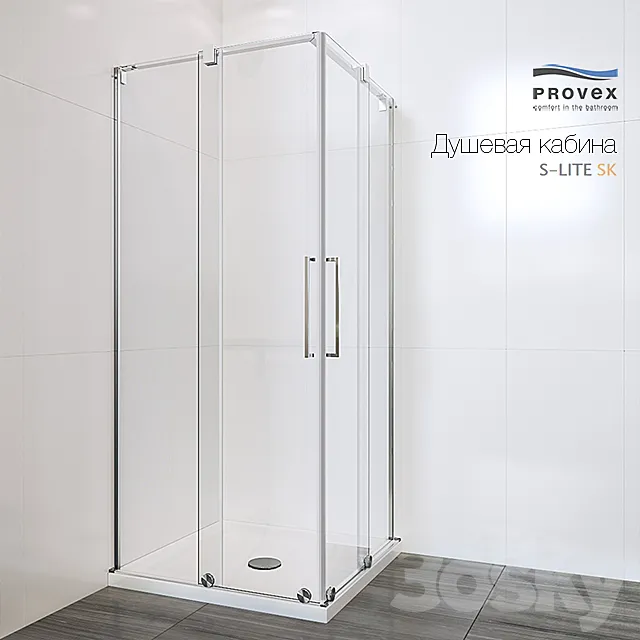 Shower PROVEX S-Lite SK 3DModel