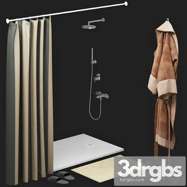 Shower Room 3D Model Free