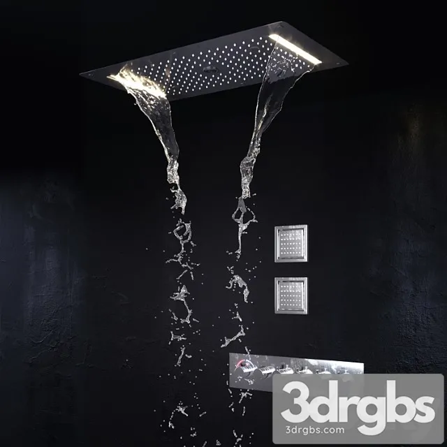 Shower Set 2 3D Model Free