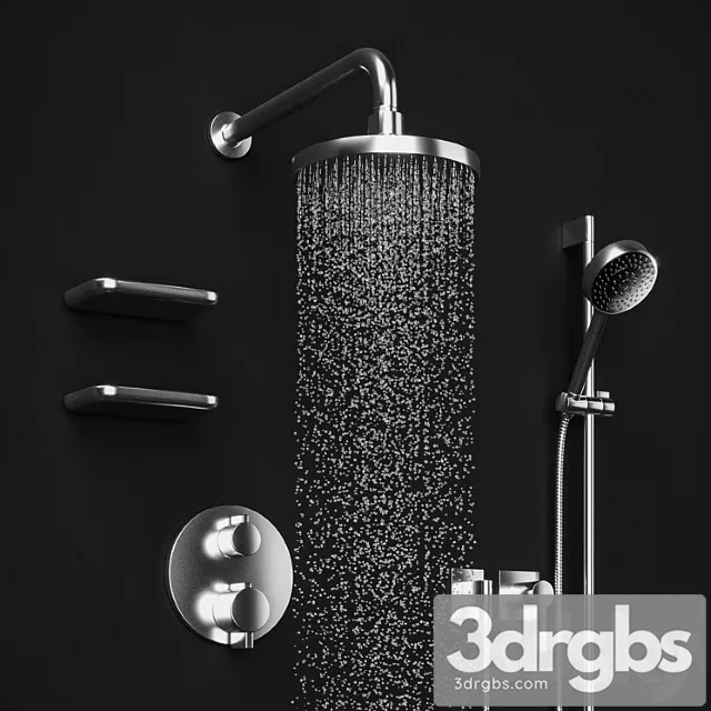 Shower Set Dornbracht Selv 3D Model Free