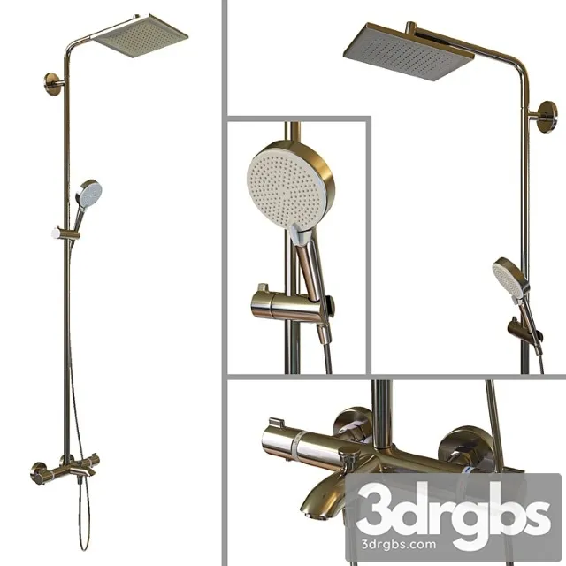 Shower Stand Hansgrohe Crometta E 240 1jet 3D Model Free