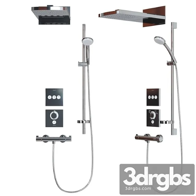 Shower system hansgrohe 3D Model Free