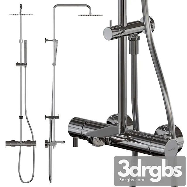Shower system Ramon Soler DRAKO 335602RPK225 3D Model Free
