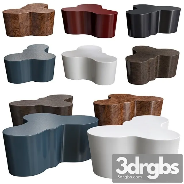 Showtime Orgo Cocktail Table By Oggetti Luce 3D Model Free