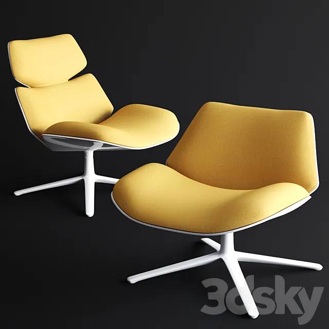 Shrimp Lounge Chair 3DModel