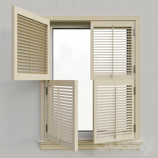 Shutters 5 3D Model