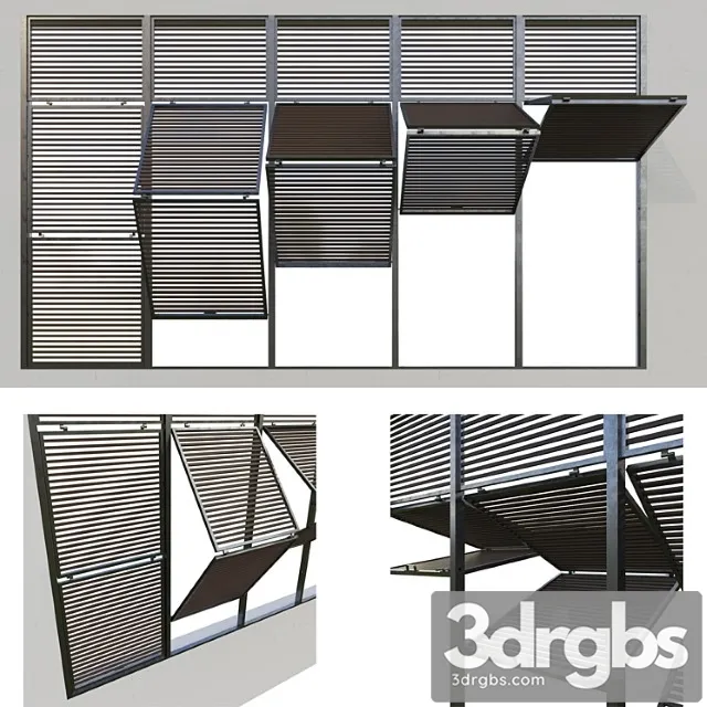 Shutters 7 3D Model Free
