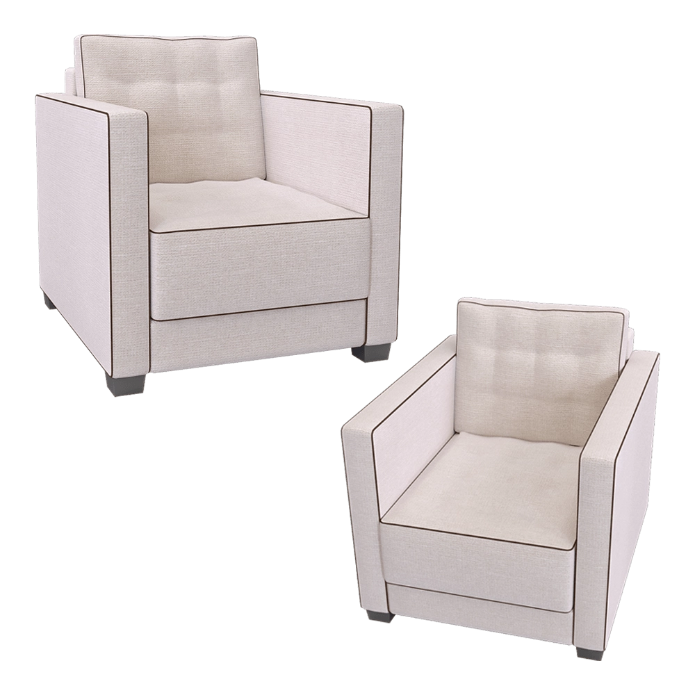 Si Lounge  - Armchair Brabus 09 3D Model